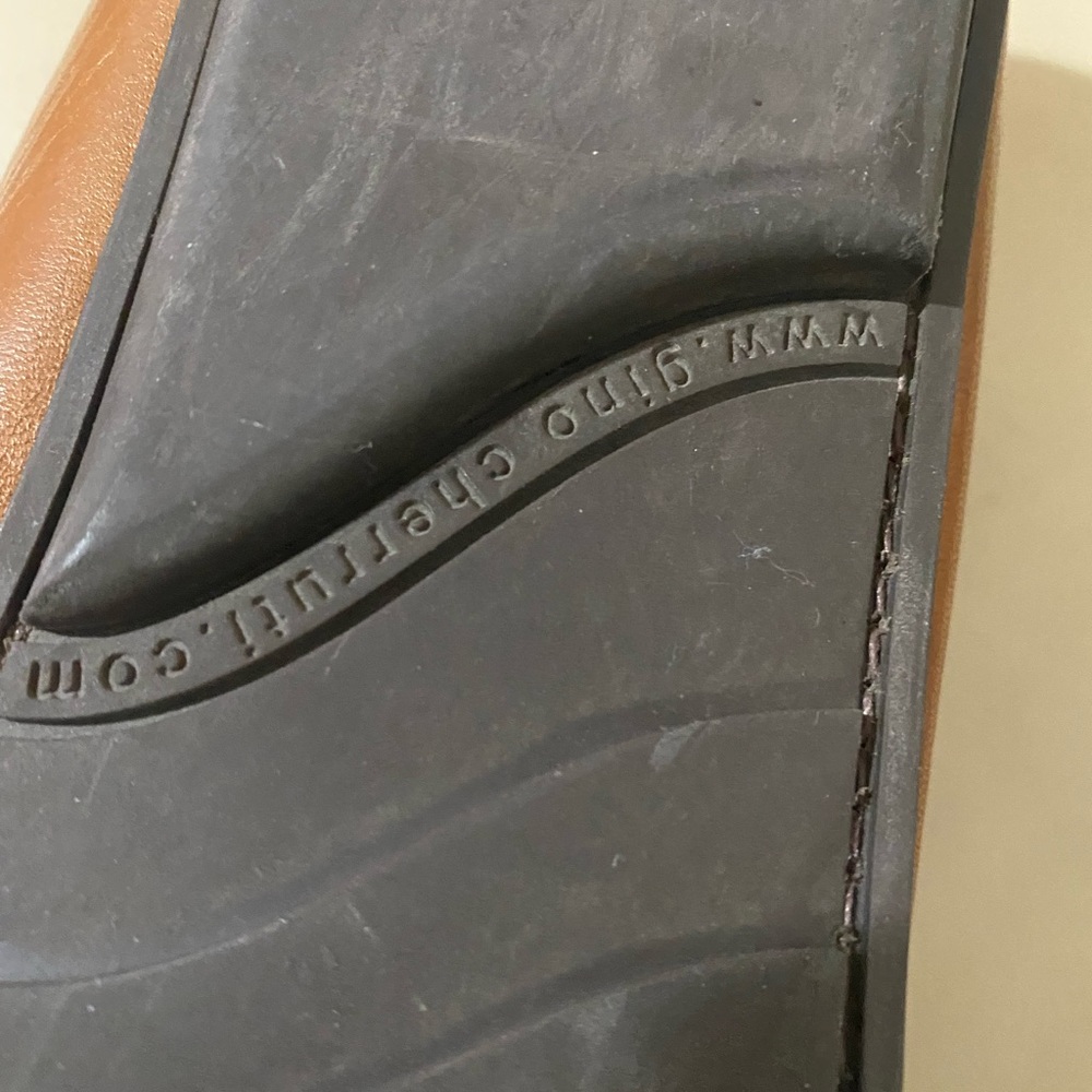 Choes s Gino Cherruti Slide On Brown Loafers. Size 6  mocasín Shoes - Picture 13 of 14